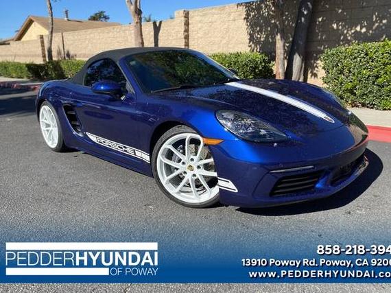 PORSCHE 718 BOXSTER 2024 WP0CA2A89RS205067 image